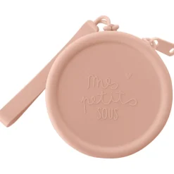 Porte-monnaie pour enfant bois de rose