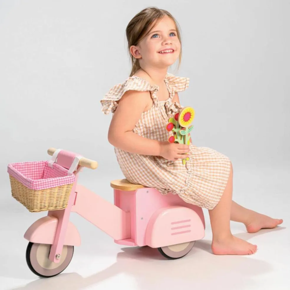 Porteur Scooter avec panier