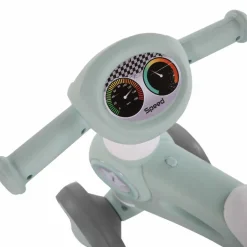 Porteur vélo vert d'eau