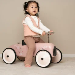 Porteur voiture Rétro Roller Rose