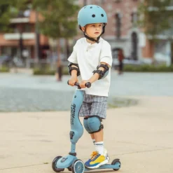 Porteur évolutif en trottinette Highwaykick 1 Steel