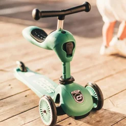 Porteur évolutif en trottinette Highwaykick 1 vert forêt - Reconditionné