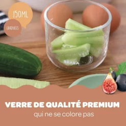Portion en verre Sage green (150 ml)
