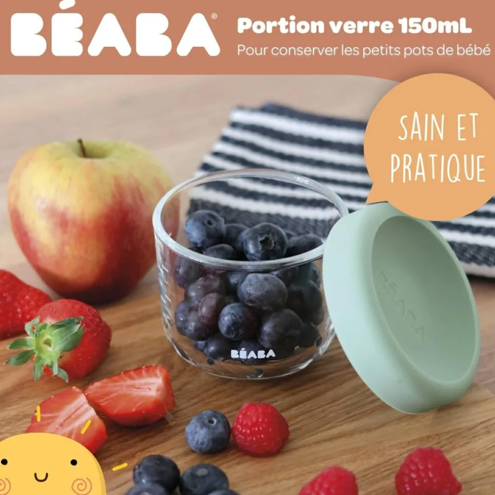 Portion en verre Sage green (150 ml)