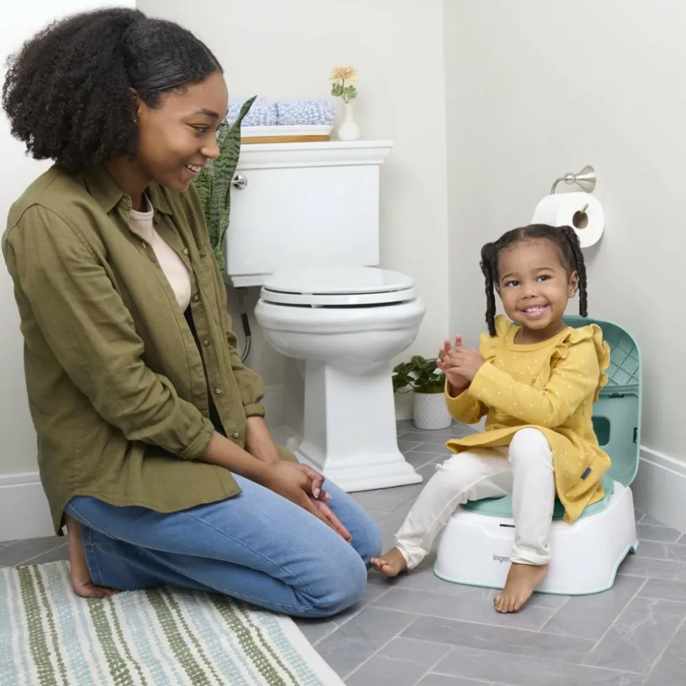 Pot d'apprentissage bébé 3 en 1 Vert