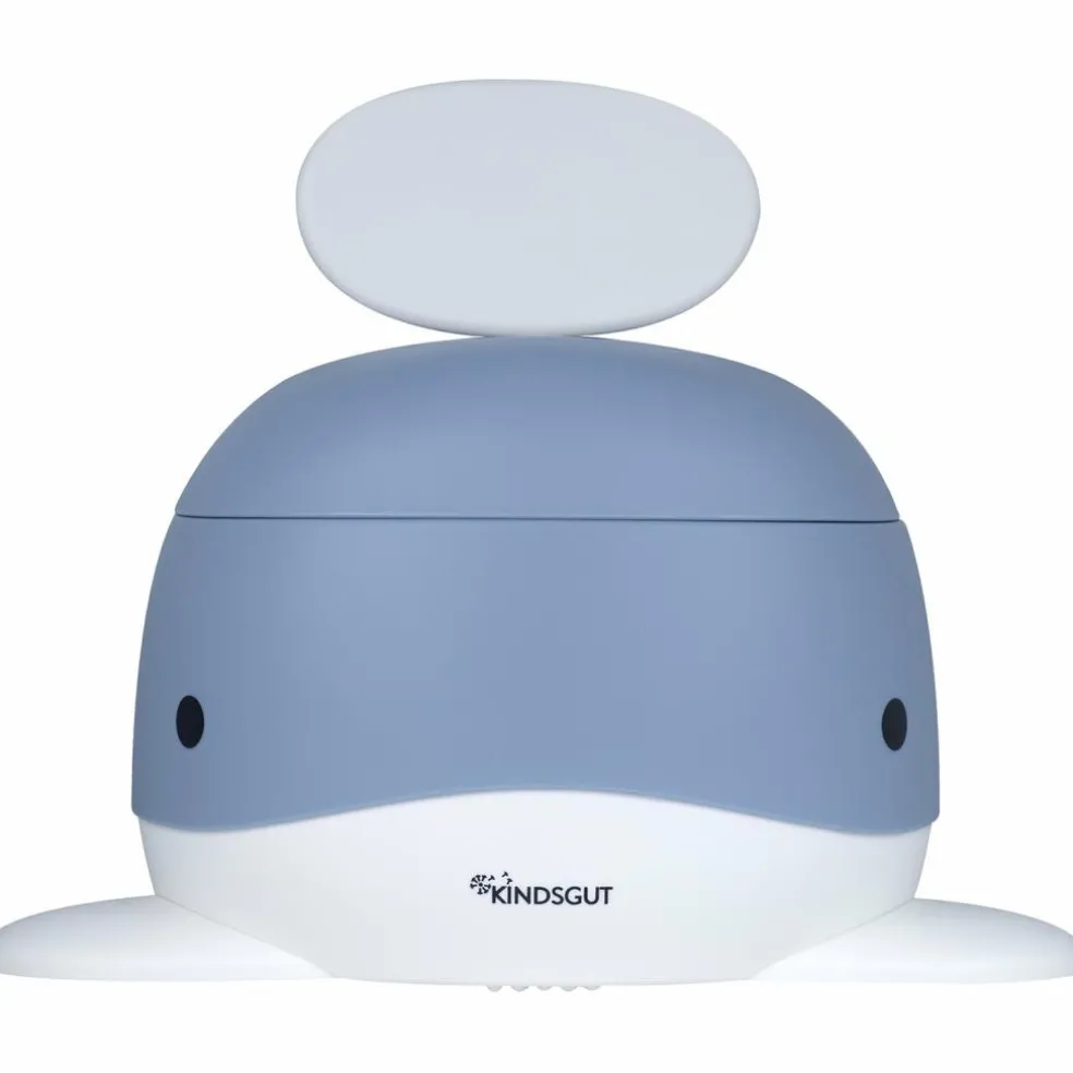 Pot pour bébé Baleine Bleu pigeon