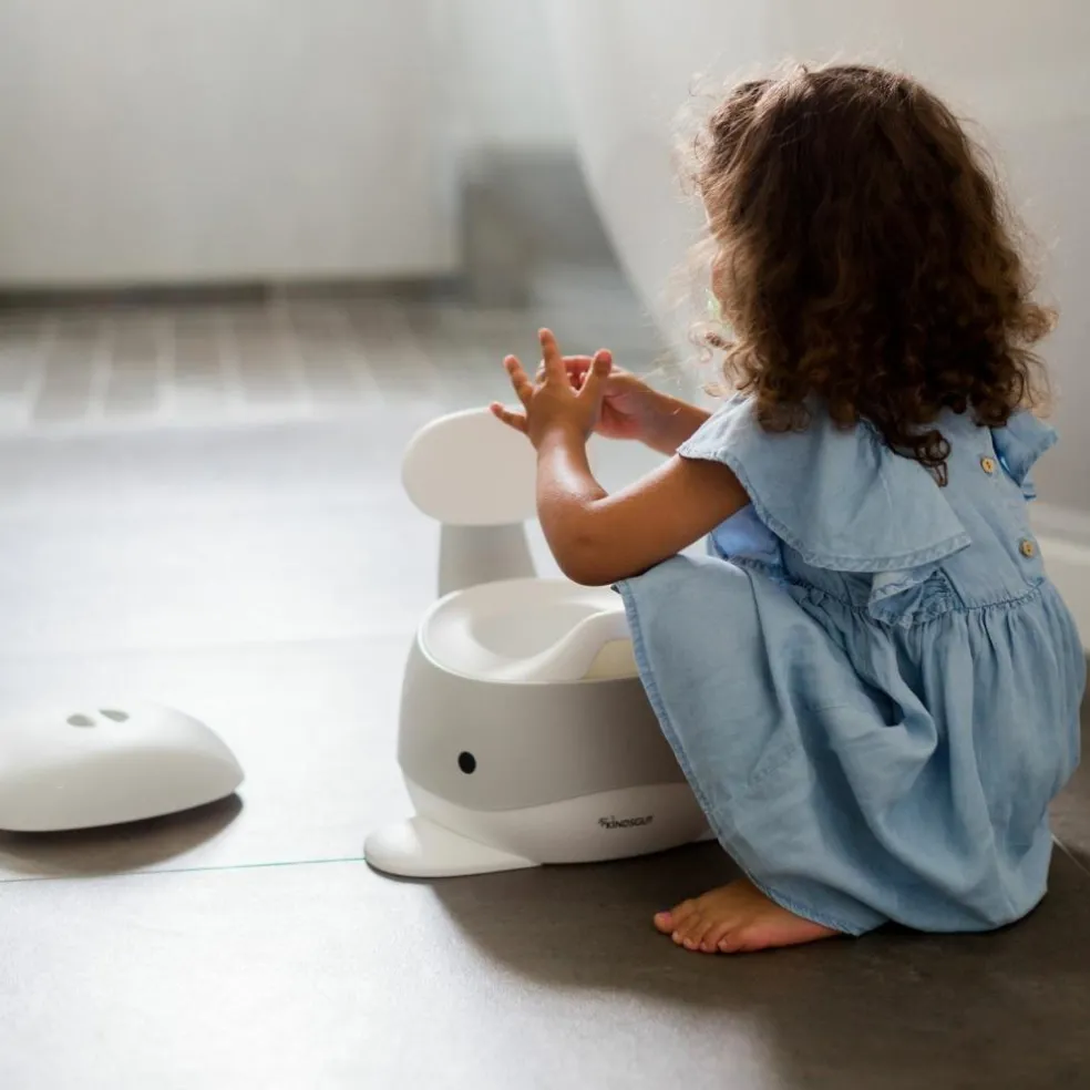 Pot pour bébé Baleine Gris clair