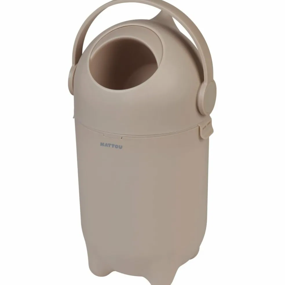 Poubelle à couche Dropy Taupe