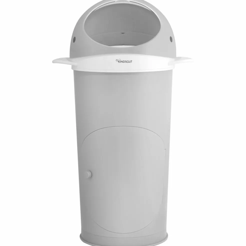 Poubelle à couches Baleine Gris clair