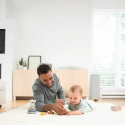 Poubelle à couches Platinium Sauge