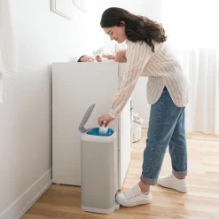 Poubelle à couches Select Grise - Reconditionné