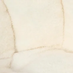 Pouf bouclette Soft White