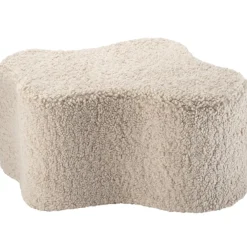 Pouf Cloud Biscuit molletonné