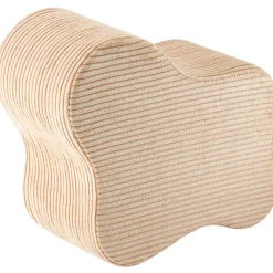 Pouf Cloud Brown Sugar velours côtelé