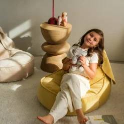 Pouf lapin Salted Caramel