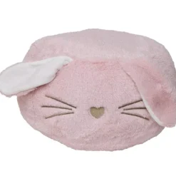 Pouf oreilles lapin Glitter rose