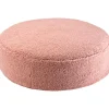 Pouf Ottoman Guava Pink molletonné
