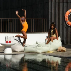 Pouf Ottoman Square Herba Outdoor