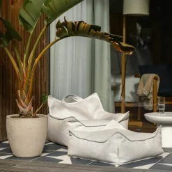 Pouf Ottoman Square Terra Outdoor