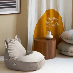 Pouf ours Dusty Beige