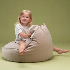 Pouf ours Dusty Beige