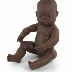 Poupée bébé garçon africain (40 cm)