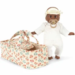Poupée bébé Léa avec couffin