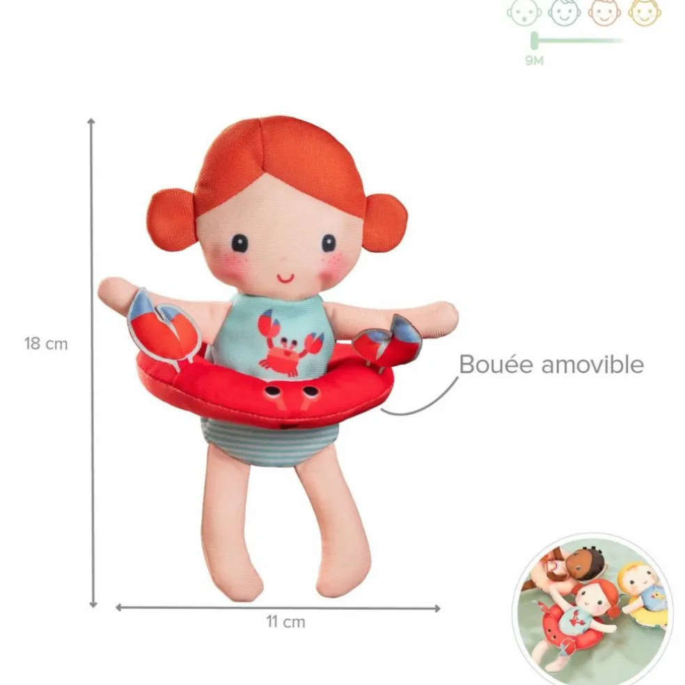 Poupée de bain Axelle (18 cm)