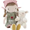 Poupée Rosa avec mouton (35 cm)