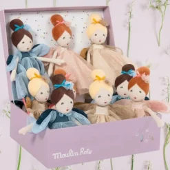 Poupée souple Petite fée or (30 cm)