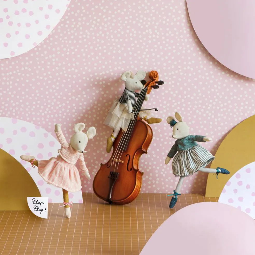 Poupée souple souris Suzie La petite école de danse (26 cm)