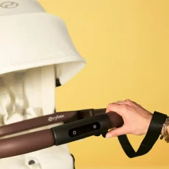 Poussette avec assistance électrique eGazelle S Chocolate Brown