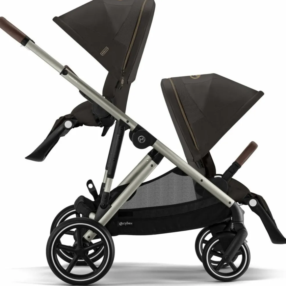 Poussette citadine Gazelle S Chocolate Brown