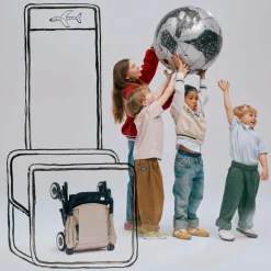 Poussette compacte Agis Stormy Blue