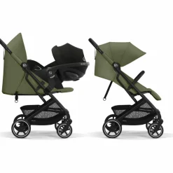 Poussette compacte Beezy Moss Green