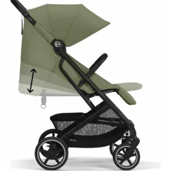 Poussette compacte Beezy Moss Green