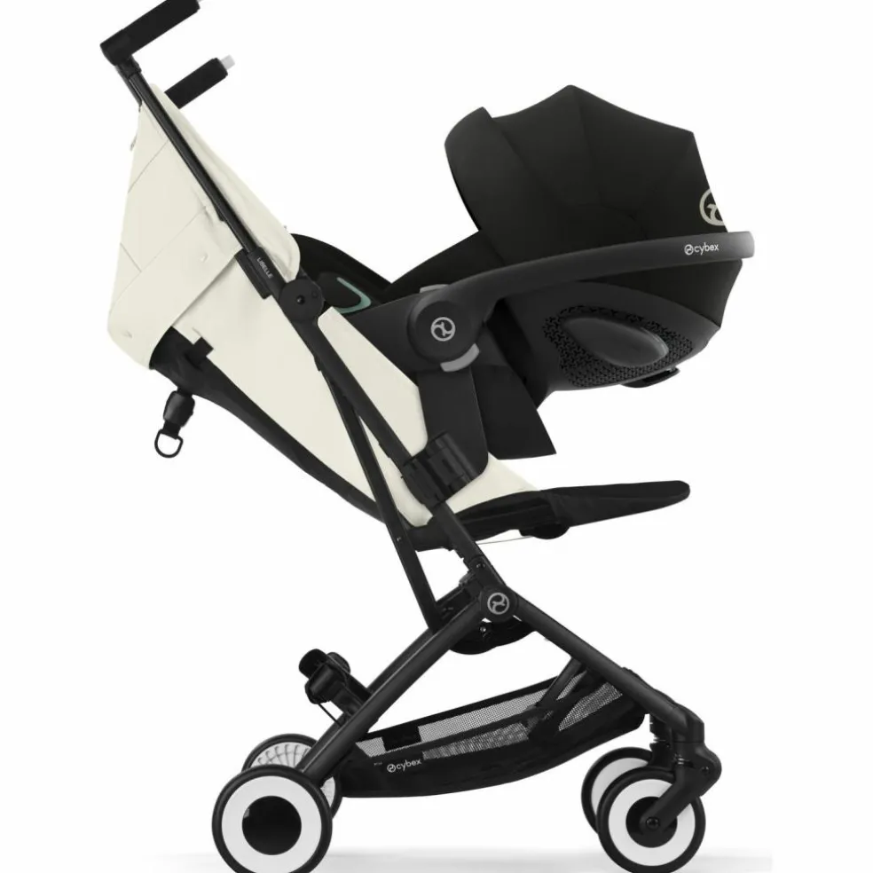 Poussette compacte Libelle Canvas White