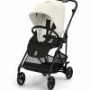 Poussette compacte Melio Carbon Canvas White