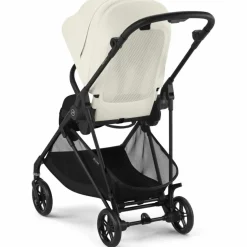 Poussette compacte Melio Carbon Canvas White