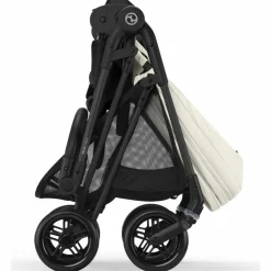 Poussette compacte Melio Carbon Canvas White