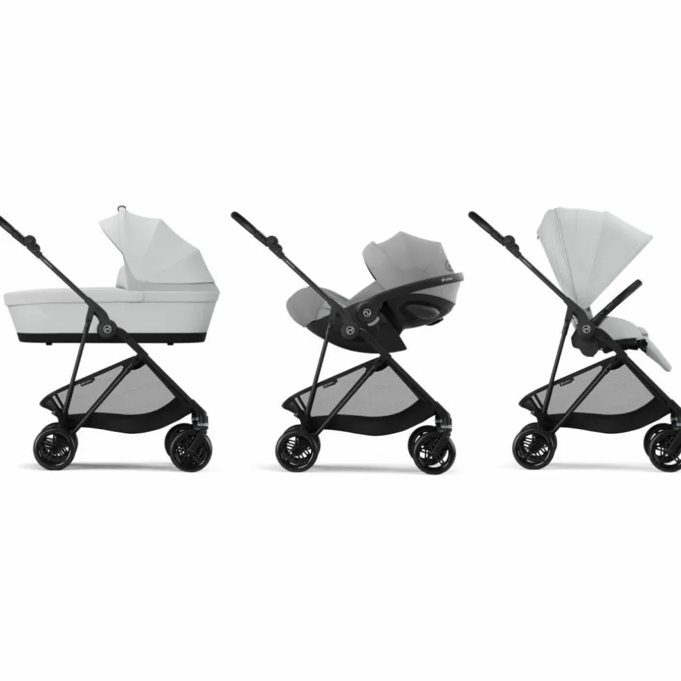 Poussette compacte Melio Carbon Fog Grey