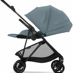 Poussette compacte Melio Carbon Stormy Blu