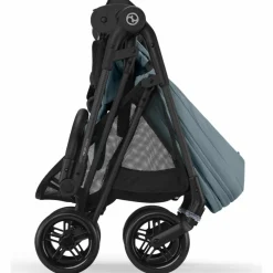 Poussette compacte Melio Carbon Stormy Blu