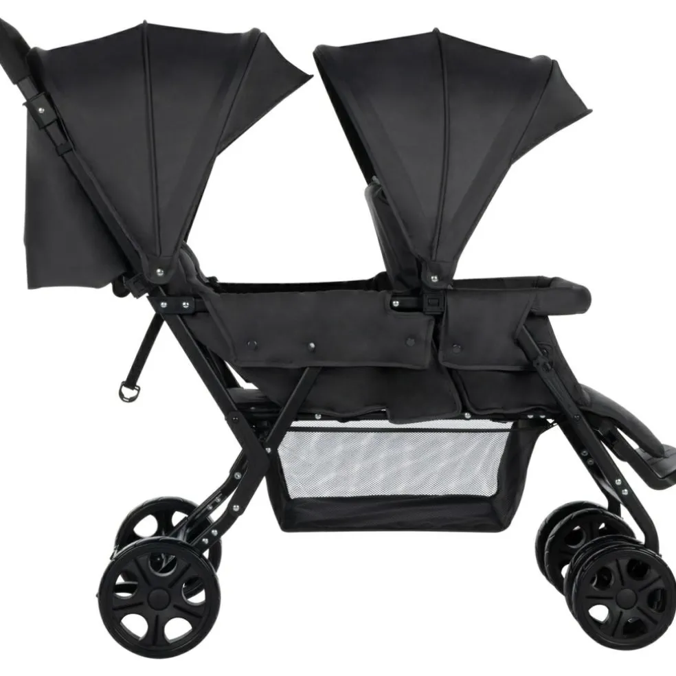 Poussette double Teamy Mineral Graphite