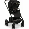 Poussette MIXX NEXT Caviar effet cuir chocolat