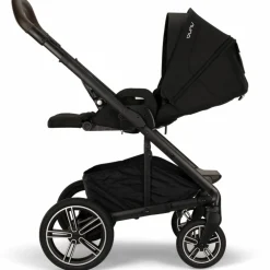 Poussette MIXX NEXT Caviar effet cuir chocolat