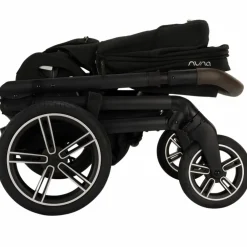 Poussette MIXX NEXT Caviar effet cuir chocolat