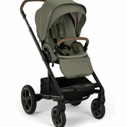 Poussette MIXX NEXT Pine effet cuir café