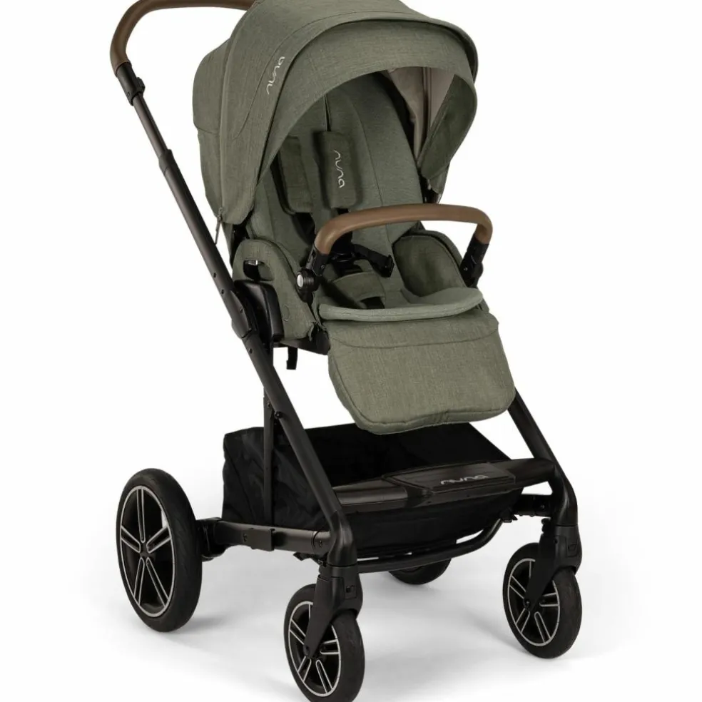 Poussette MIXX NEXT Pine effet cuir café