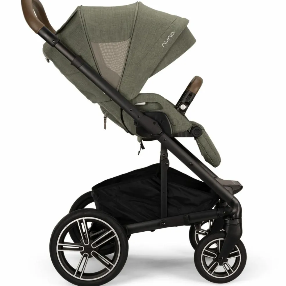 Poussette MIXX NEXT Pine effet cuir café